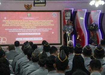 Kepala Kemenkumham Jateng: Zona Integritas jangan berhenti di pencanangan