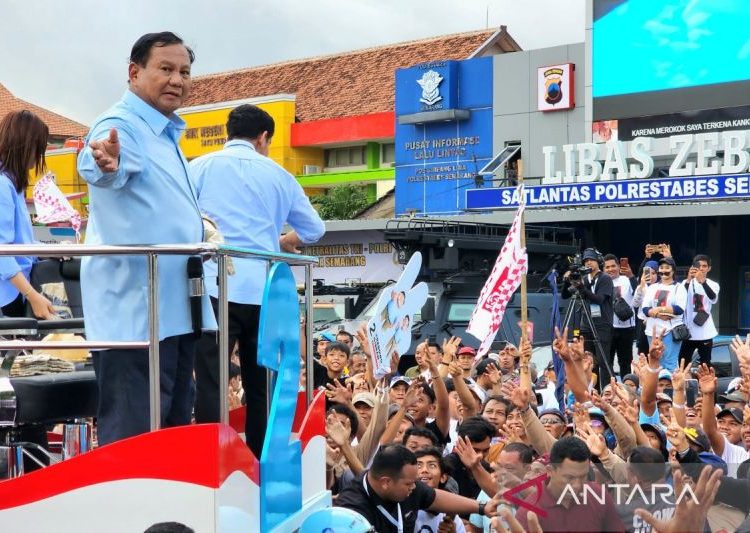 1.535 petugas amankan kampanye Prabowo-Gibran di Semarang 1 1.535 petugas amankan kampanye Prabowo-Gibran di Semarang