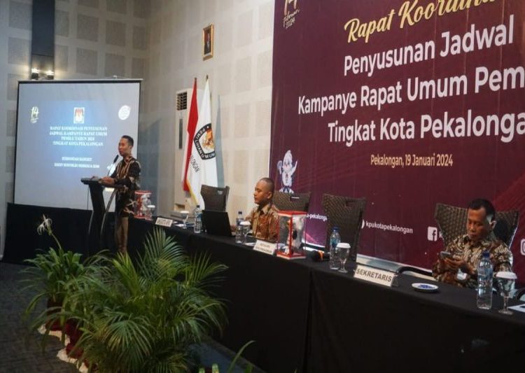 KPU Pekalongan siapkan jadwal kampanye rapat umum Pemilu 2024 1 KPU Pekalongan siapkan jadwal kampanye rapat umum Pemilu 2024