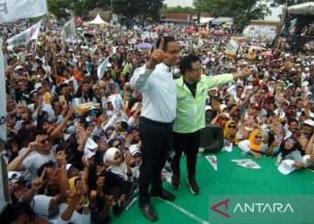 Kampanye Anies – Muhaimin di Kabupaten Tegal