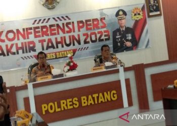 Polres Batang catat 519 kasus kecelakaan lalu lintas selama 2023