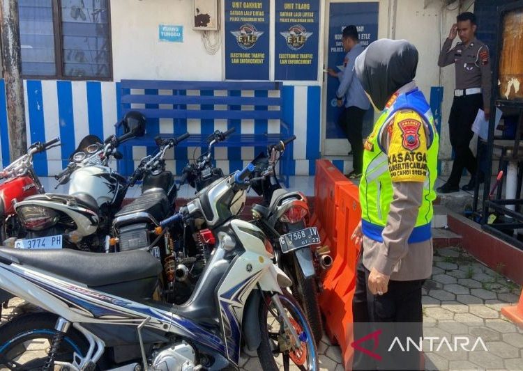 Polres Pekalongan Kota giatkan operasi sepeda motor berknalpot brong