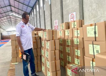 KPU Batang terima 633.361 surat suara DPRD