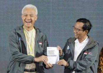 Elektabilitas Ganjar-Mahfud 35,1 Persen, Lewati Capres Lainnya – Warga Berita