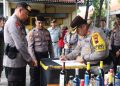 Jelang Malam Tahun Baru 2024, Polres Brebes Musnahkan Ribuan Botol Miras