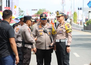 Polres Brebes Terjunkan Ratusan Personel dalam Pengamanan Kunjungan Presiden RI Ke Brebes