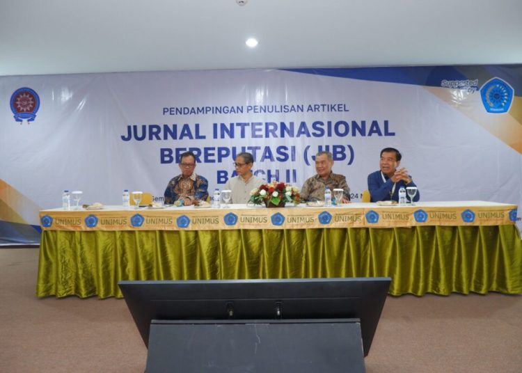 Unimus Jadi Tuan Rumah Pendampingan Penulisan Artikel Jurnal Internasional Bereputasi (JIB) Batch Ii Ptma Se-Indonesia oleh Majelis Diktilitbang PP Muhammadiyah