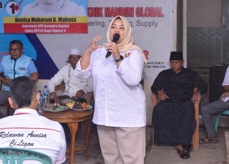 Makin Gencar, Annisa MA Mahesa Ikut Terjun Sosialisasikan Pemenangan di Dapil 4 Cilegon – Warga Berita 1 Makin Gencar, Annisa MA Mahesa Ikut Terjun Sosialisasikan Pemenangan di Dapil 4 Cilegon – Warga Berita