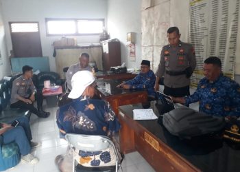 Jalin Sinergitas Dengan Pemerintah Desa, Polsek Ketanggungan Sambangi Kantor Desa Dukuhtengah