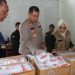 Pastikan Keamanan Logistik Pemilu, Kapolres Brebes dan KPU Cek Gudang Logistik Kecamatan Salem