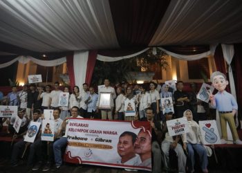 Ingin UMKM Naik Kelas, Relawan Kelompok Usaha Warga Deklarasi Dukung Prabowo-Gibran – Warga Berita
