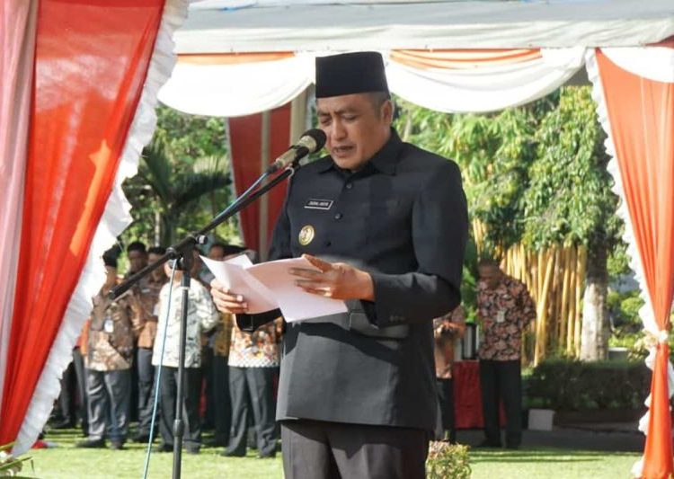 Bupati Magelang berpamitan pada ASN