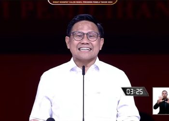 DEBAT CAWAPRES – Singgung Tanah Petani Gurem, Cak Imin Sentil Fenomena Seseorang Punya Lahan 500 Ribu Hektar