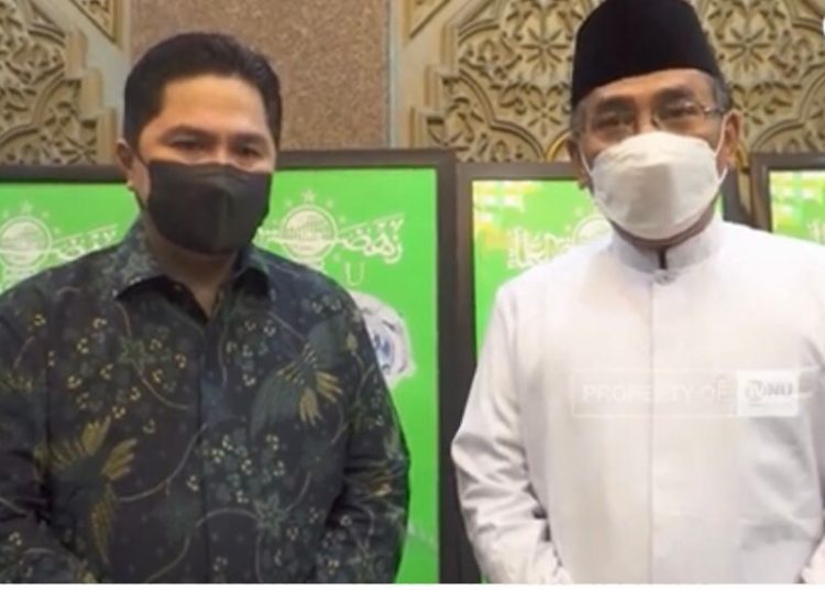 PBNU Resmi Nonaktifkan Erick Thohir dari Lakpesdam NU