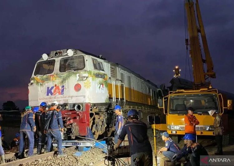 Jalur kereta api lintas selatan normal, KAI Purwokerto jalankan dua KA relasi normal