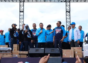 Gelar Panggung Rakyat di Karanganyar, Partai Gelora Sosialisasikan Program Kuliah Gratis
