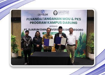 Peduli Pelestarian Lingkungan, Undip Jalin Kerja Sama dengan PT. Djarum