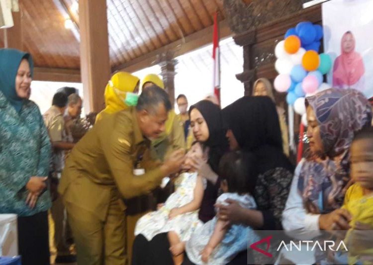 Sebanyak 95 persen anak menjadi target imunisasi polio di Temanggung