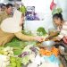 Harga sayuran di Pasar Kapling Sendangguwoturun
