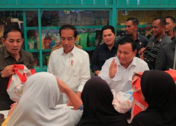Makan Malam di Kawasan Menteng, Jokowi Ajak Prabowo