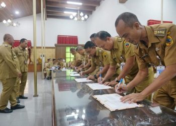 OPD di Kabupaten Pati tandatangani pakta integritas