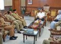 Penjabat Bupati Magelang temui pejabat pada hari pertama kerja