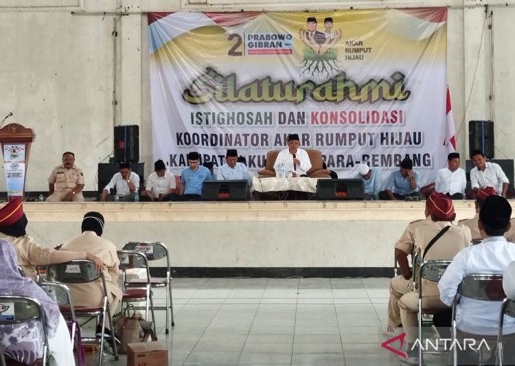 Pilpres 2024 - TKD targetkan 65 persen suara Prabowo-Gibran di Kabupaten Kudus 1 Pilpres 2024 – TKD targetkan 65 persen suara Prabowo-Gibran di Kabupaten Kudus