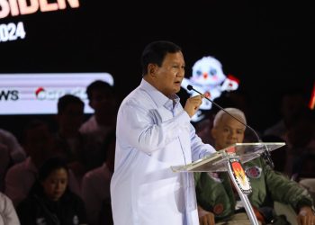 DEBAT CAPRES – Prabowo Klaim Untuk Masyarakat Hidup Layak, Kekayaan Negara Harus Dijaga
