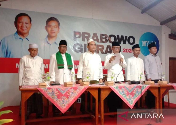 Majelis Yasinan Wonosobo dukung pemenangan Prabowo-Gibran