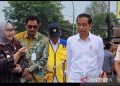 Presiden Jokowi tinjau perbaikan Jalan Solo-Purwodadi