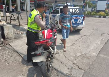 Polres Kudus operasi knalpot brong jaga situasi kondusif Pemilu 2024