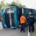 Satu Orang Tewas Saat Bus Wisata Terguling di Bukit Bego, Bantul » Warga Berita