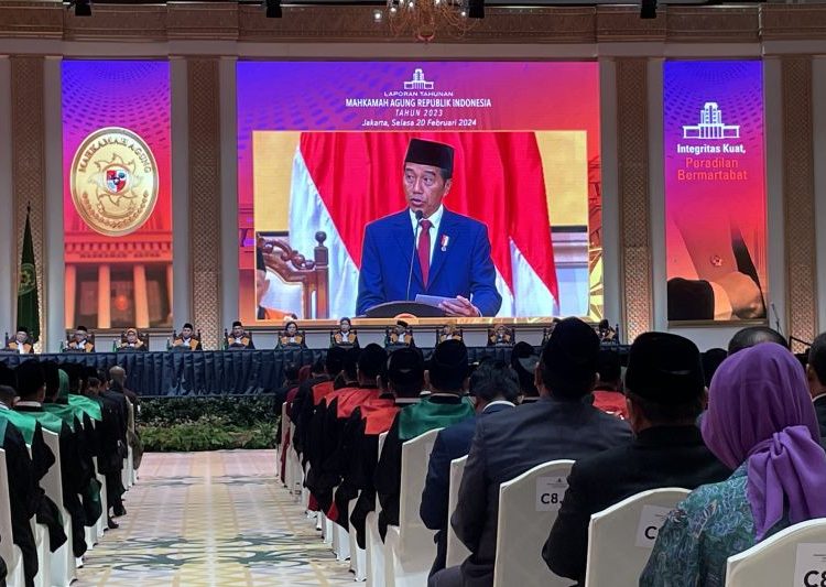 Presiden Jokowi apresiasi reformasi internal Mahkamah Agung 1 Presiden Jokowi apresiasi reformasi internal Mahkamah Agung
