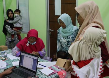 Balita Risiko Tinggi Stunting di Kota Pekalongan Diskrining