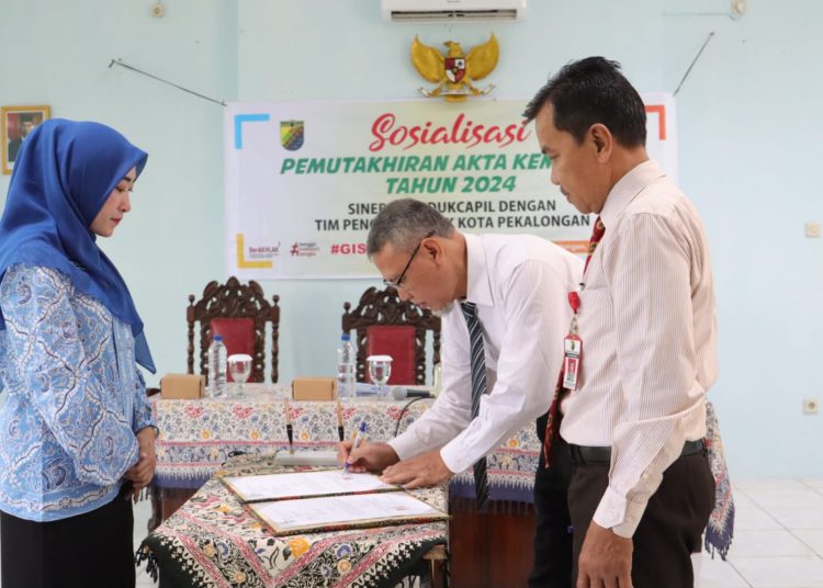 Disdukcapil Kota Pekalongan Update Pemutakhiran Akta Kematian