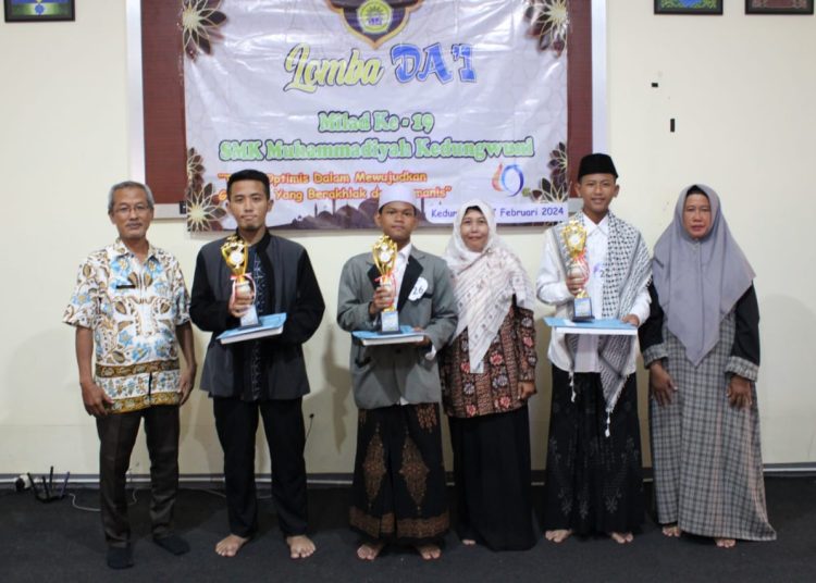 Milad ke-19 Tahun, SMK Muhammadiyah Kedungwuni Gelar Lomba Dai 1 Milad ke-19 Tahun, SMK Muhammadiyah Kedungwuni Gelar Lomba Dai