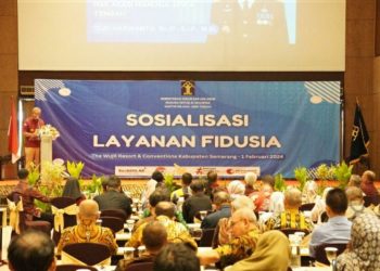 Kemenkumham Jateng tekankan pentingnya kepatuhan hukum atas jaminan fidusia