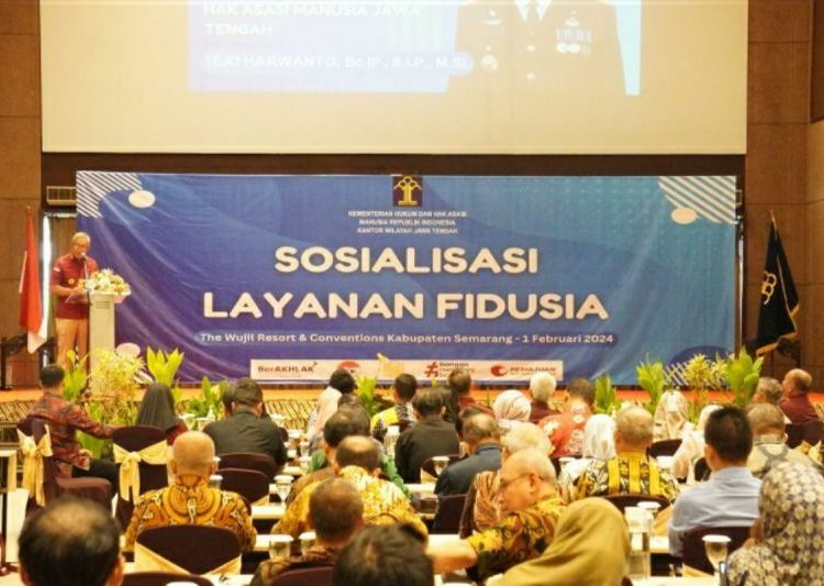 Kemenkumham Jateng tekankan pentingnya kepatuhan hukum atas jaminan fidusia 1 Kemenkumham Jateng tekankan pentingnya kepatuhan hukum atas jaminan fidusia
