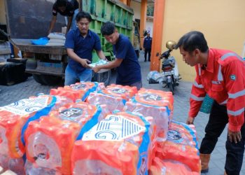 Semen Gresik dan BPBD salurkan bantuan logistik ke Demak dan Grobogan