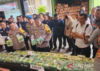 Polda Jateng ungkap peredaran 52 kg sabu-sabu