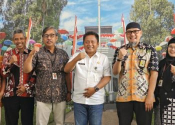 Jajaran Kantor Pajak Salatiga audiensi dengan Pj. Wali Kota