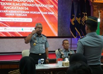 Kepala Kemenkumham Jateng terima penghadapan alumni Poltekip Angkatan 54