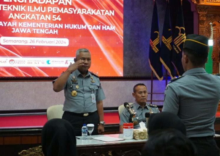 Kepala Kemenkumham Jateng terima penghadapan alumni Poltekip Angkatan 54
