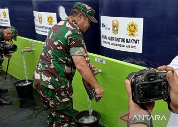 Kasad resmikan program peningkatan kesejahteraan desa di Banyumas