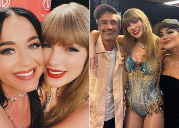 Kembali Berteman, Katy Perry Nonton Konser Taylor Swift