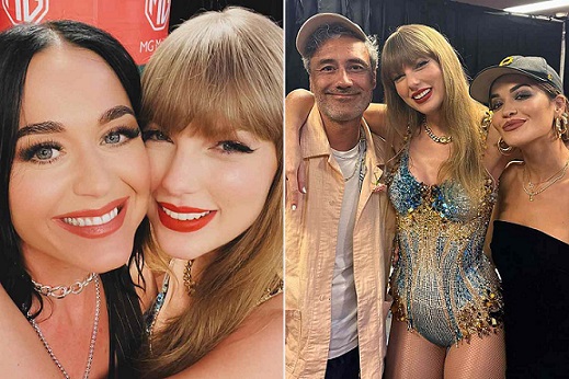 Kembali Berteman, Katy Perry Nonton Konser Taylor Swift 1 Kembali Berteman, Katy Perry Nonton Konser Taylor Swift
