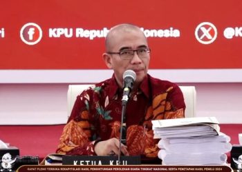 KPU Lanjutkan Rapat Pleno Rekapitulasi Suara Pemilu 2024 Tingkat Nasional