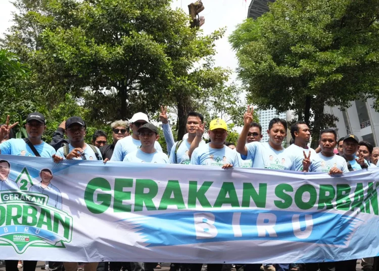 PILPRES 2024 — Gerakan Sorban Biru Siap Menangkan Prabowo-Gibran Satu Putaran