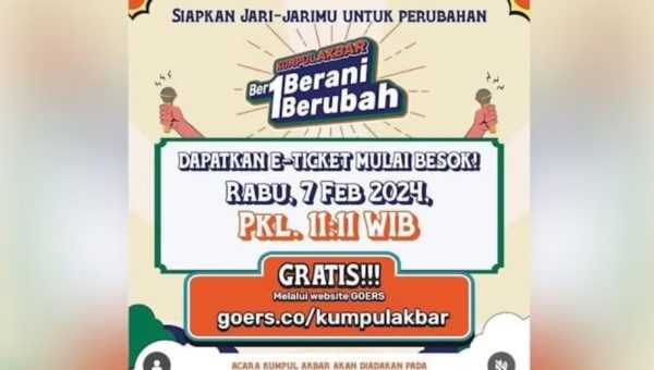Jumlah Peserta Kumpul Akbar Anies-Muhaimin di JIS Disebut Kalahkan Konser Coldplay – Warga Berita 1 Jumlah Peserta Kumpul Akbar Anies-Muhaimin di JIS Disebut Kalahkan Konser Coldplay – Warga Berita