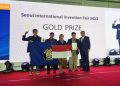 Membanggakan! Tim BRACTS Undip Raih Penghargaan Gold Award Seoul International Invention Expo (SIIF) 2023
